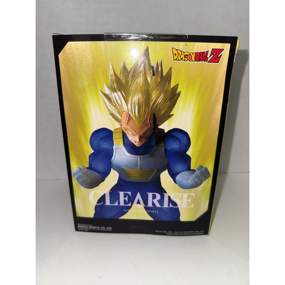 Banpresto Dragon Ball Z Clearise Super Saiyan Vegeta Figure Bandai Spirits DBZ